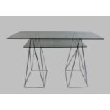 Kare-Design Tisch Polar Chrom.