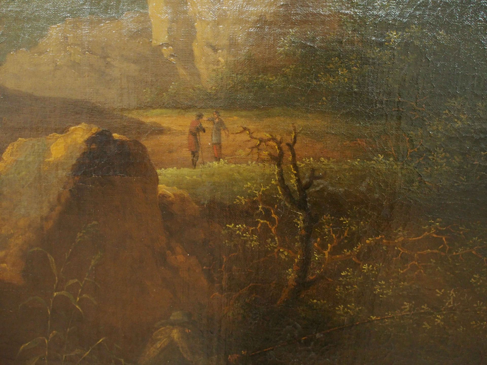 BOTH, Jan zugeschrieben: Südländische Landschaft mit Reisenden - Bild 3 aus 8