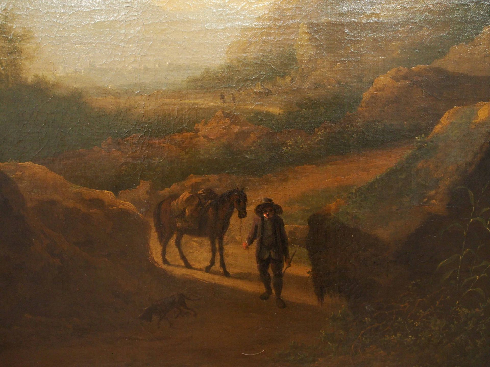 BOTH, Jan zugeschrieben: Südländische Landschaft mit Reisenden - Bild 2 aus 8