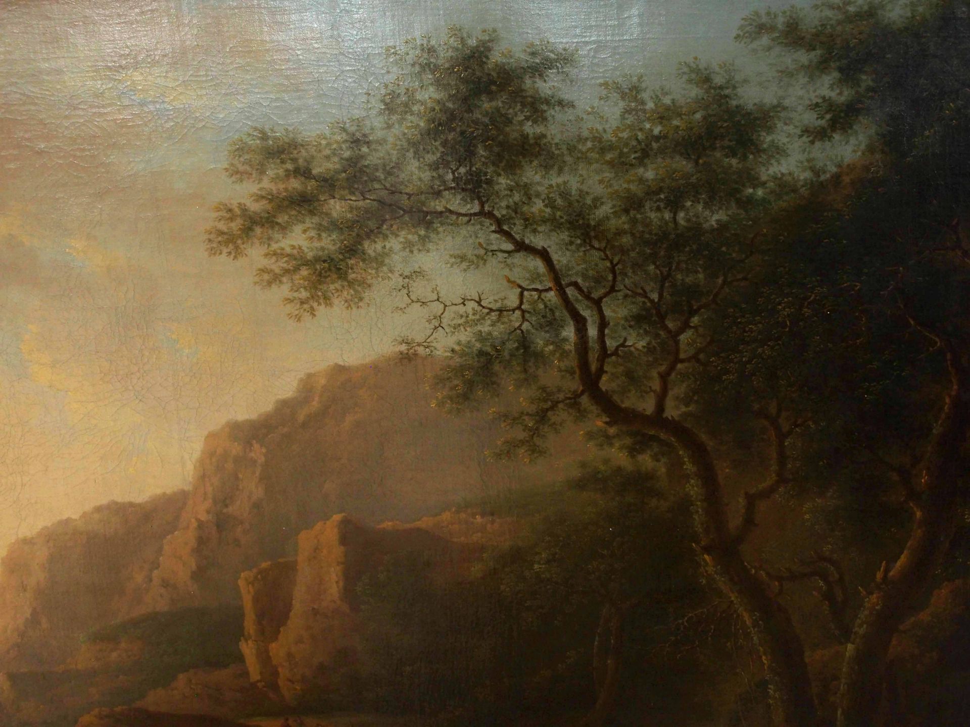 BOTH, Jan zugeschrieben: Südländische Landschaft mit Reisenden - Bild 4 aus 8