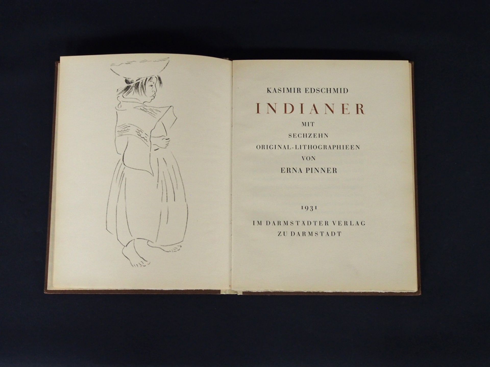 EDSCHMID, Kasimir: Indianer