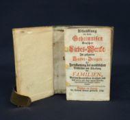 VENETTE, Nicolas: Abhandlung von denen Geheimnissen keuscher Liebes-Werke..