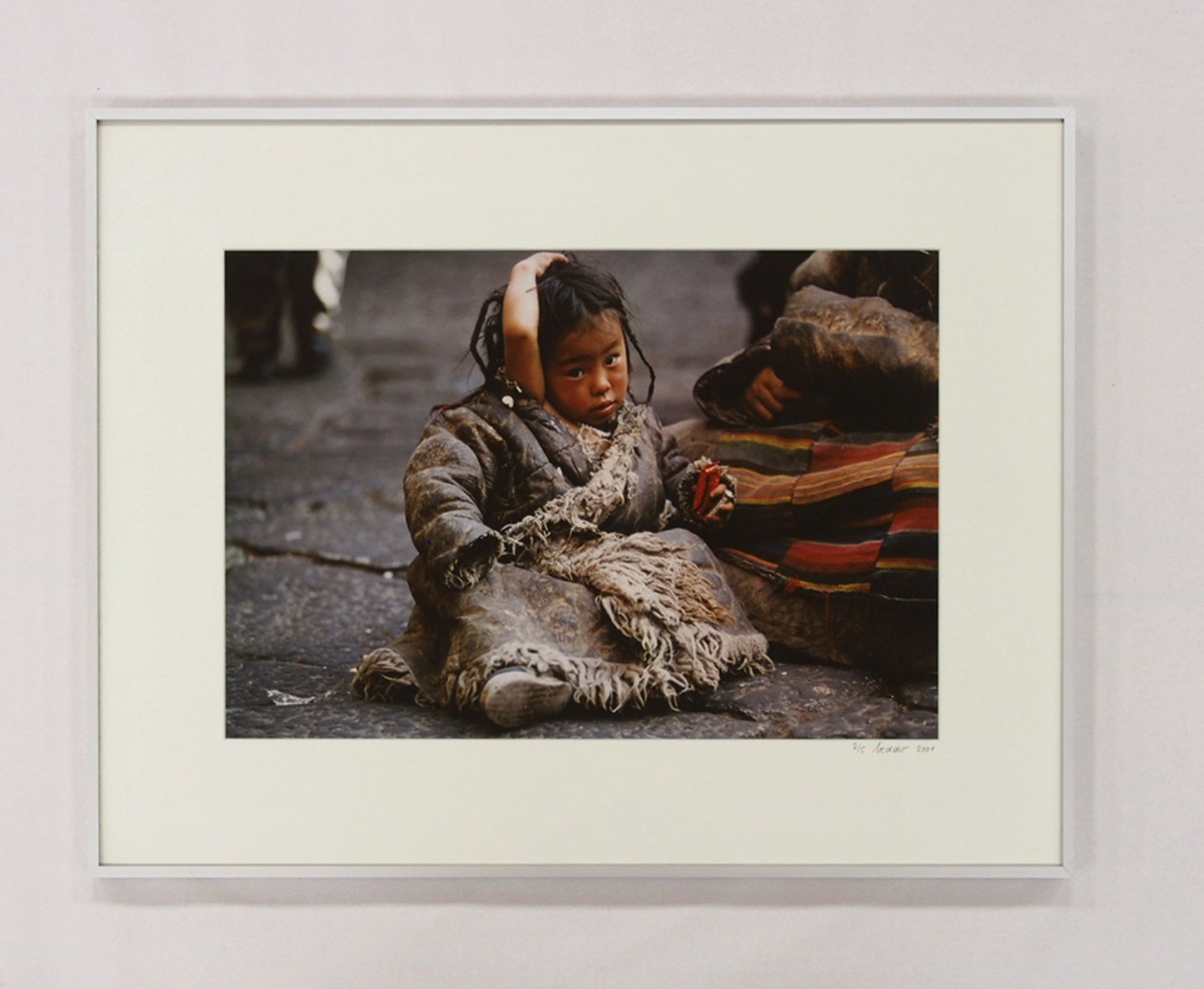 VEDDER, Catja: Tibetisches Kind