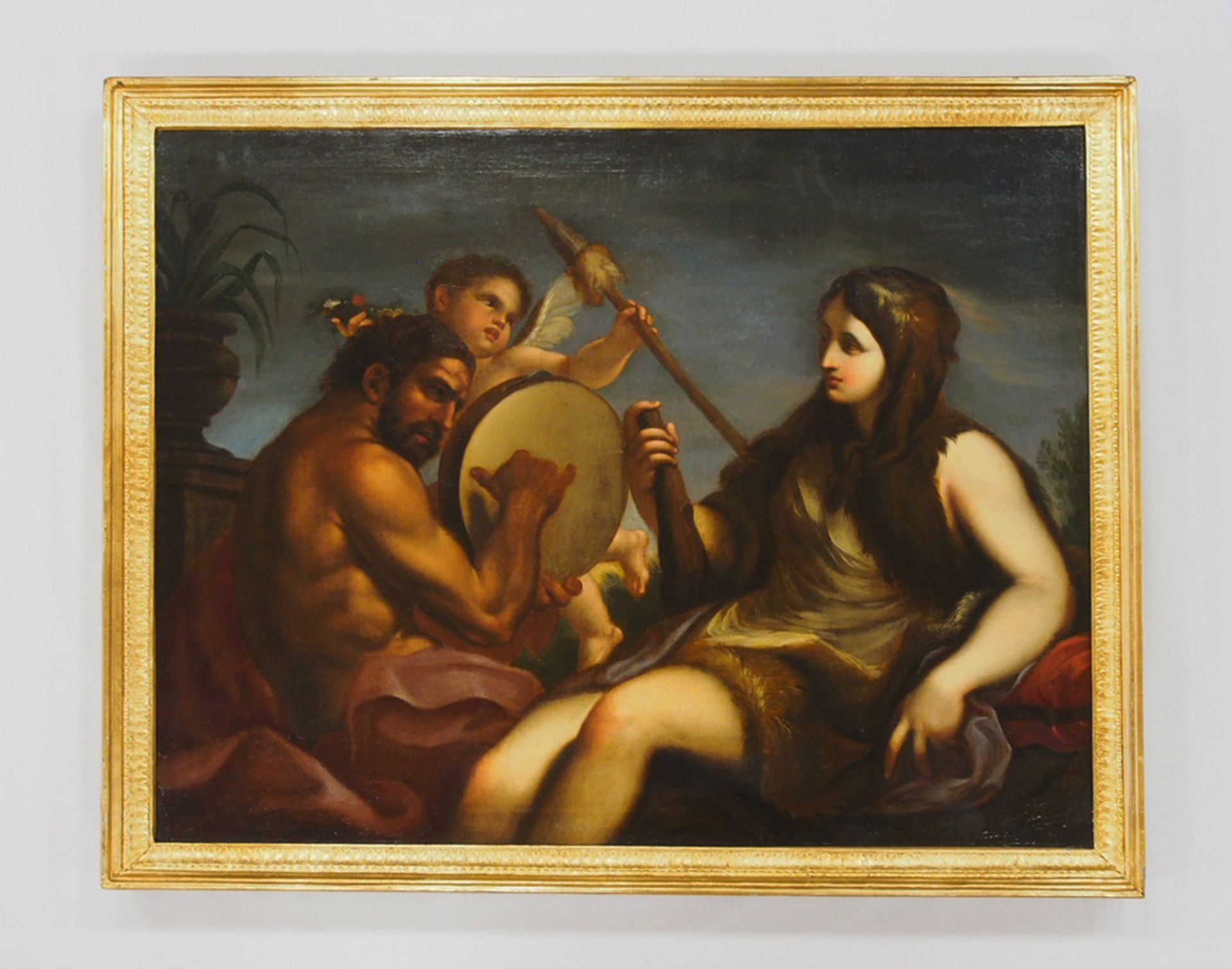 BOLOGNESER MEISTER: Herkules und Omphale