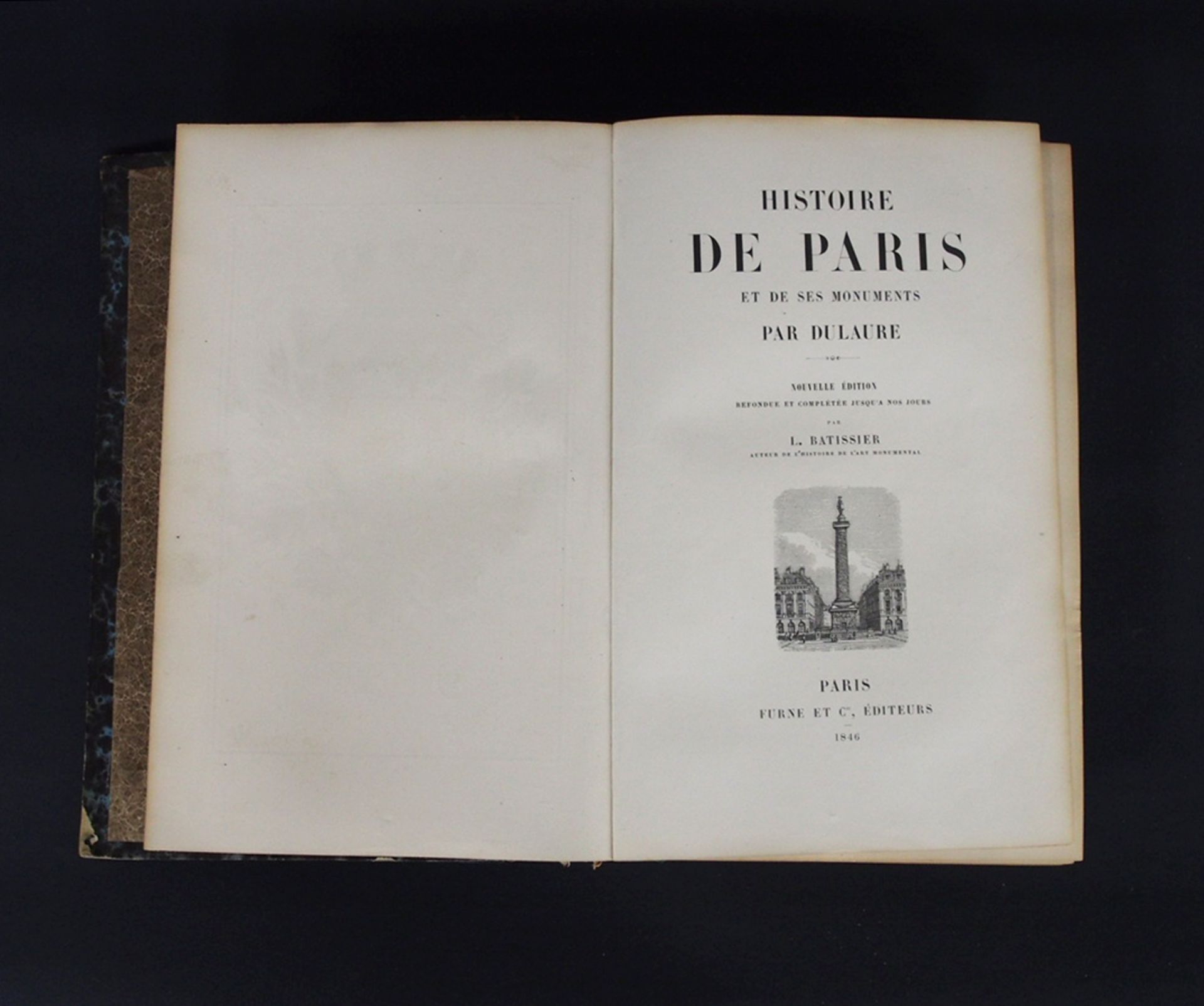BATISSIER, L.: Histoire de Paris et de ses monuments - Bild 3 aus 3