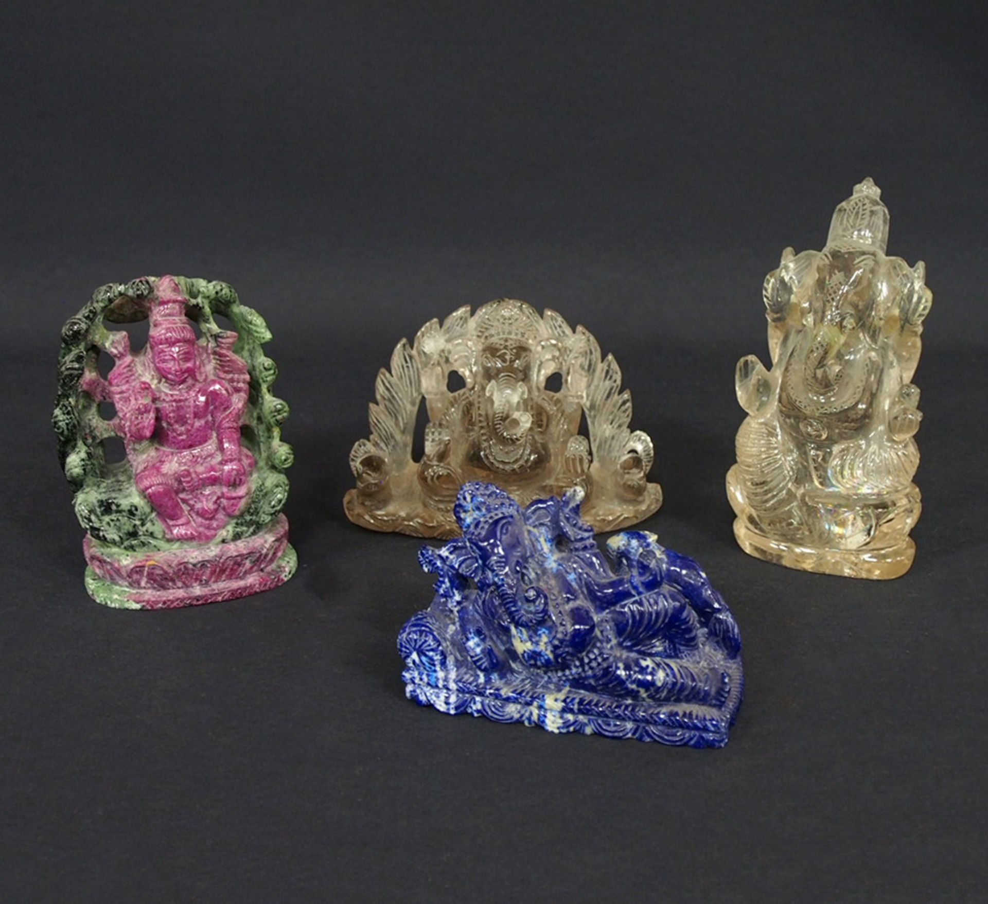 Vier Ganesha-Figuren