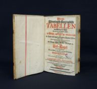 POCK, Edmund: Historisch-, Chronologisch-, Geographische Tabellen von Anfang der Welt....