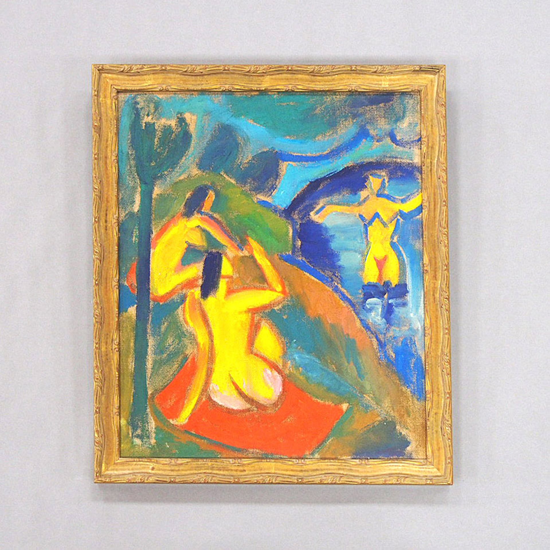 DEUTSCHER EXPRESSIONIST: Badende