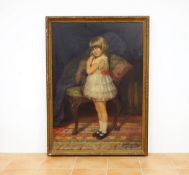 FIRNROHR, Emil: Porträt eines Mädchens