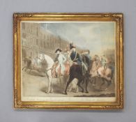 TURNER, Charles: Bonaparte Reviewing the Consular Guards