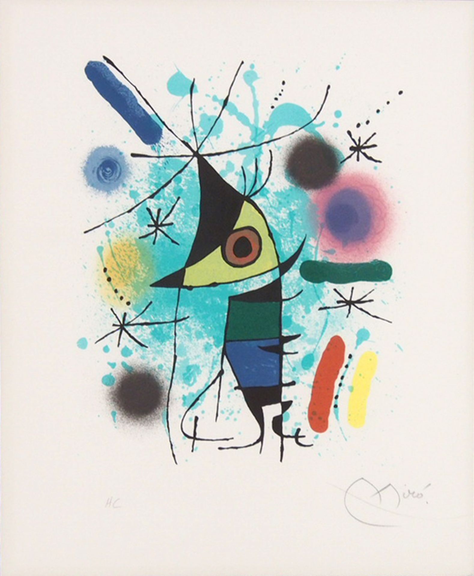 MIRÓ, Joan: Le chanteur - Image 2 of 2