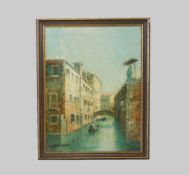 ITALIENISCHER MEISTER: Ansicht von Venedig