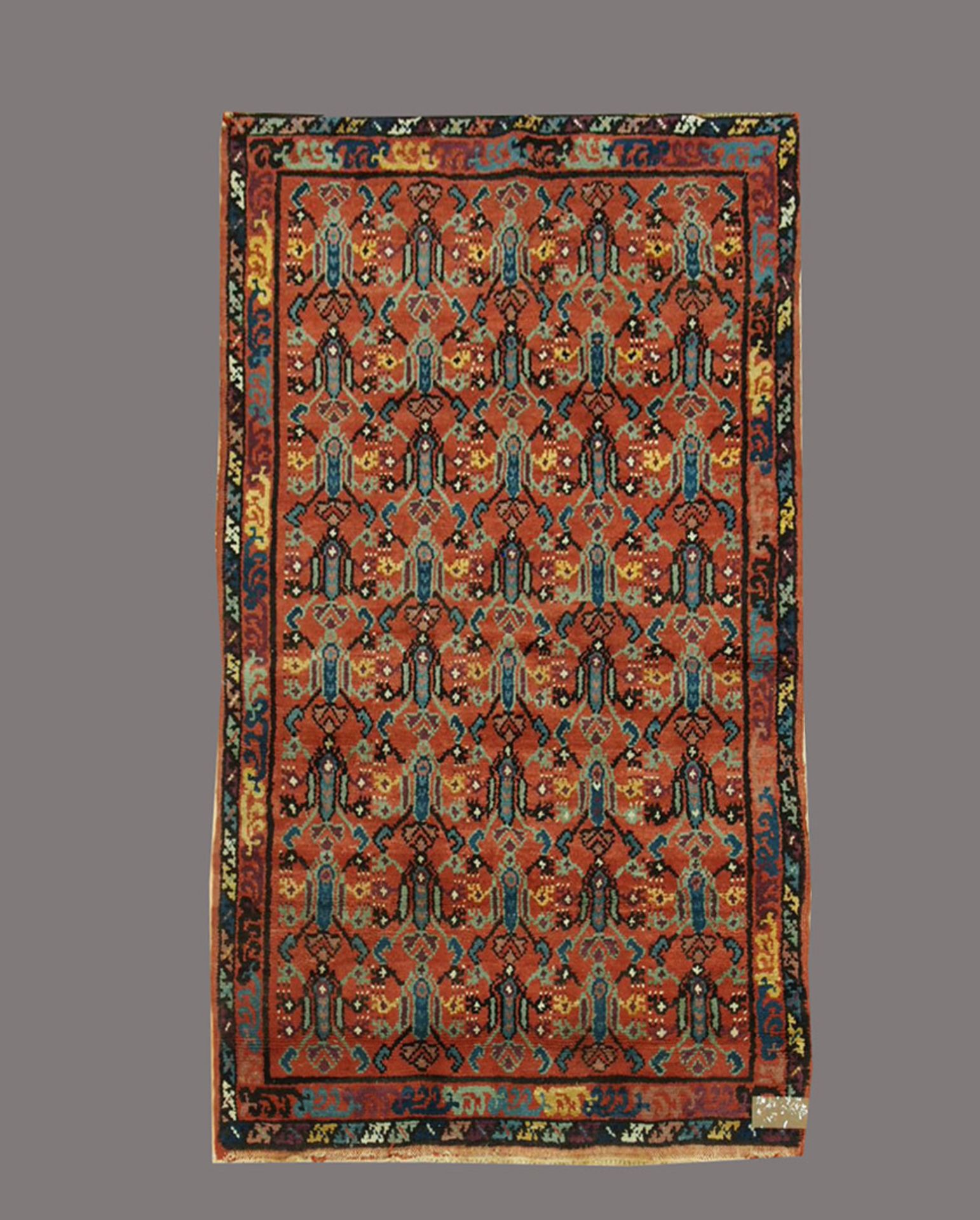 Ushak, 173 x 108 cm, Zustand B/C, um 1930