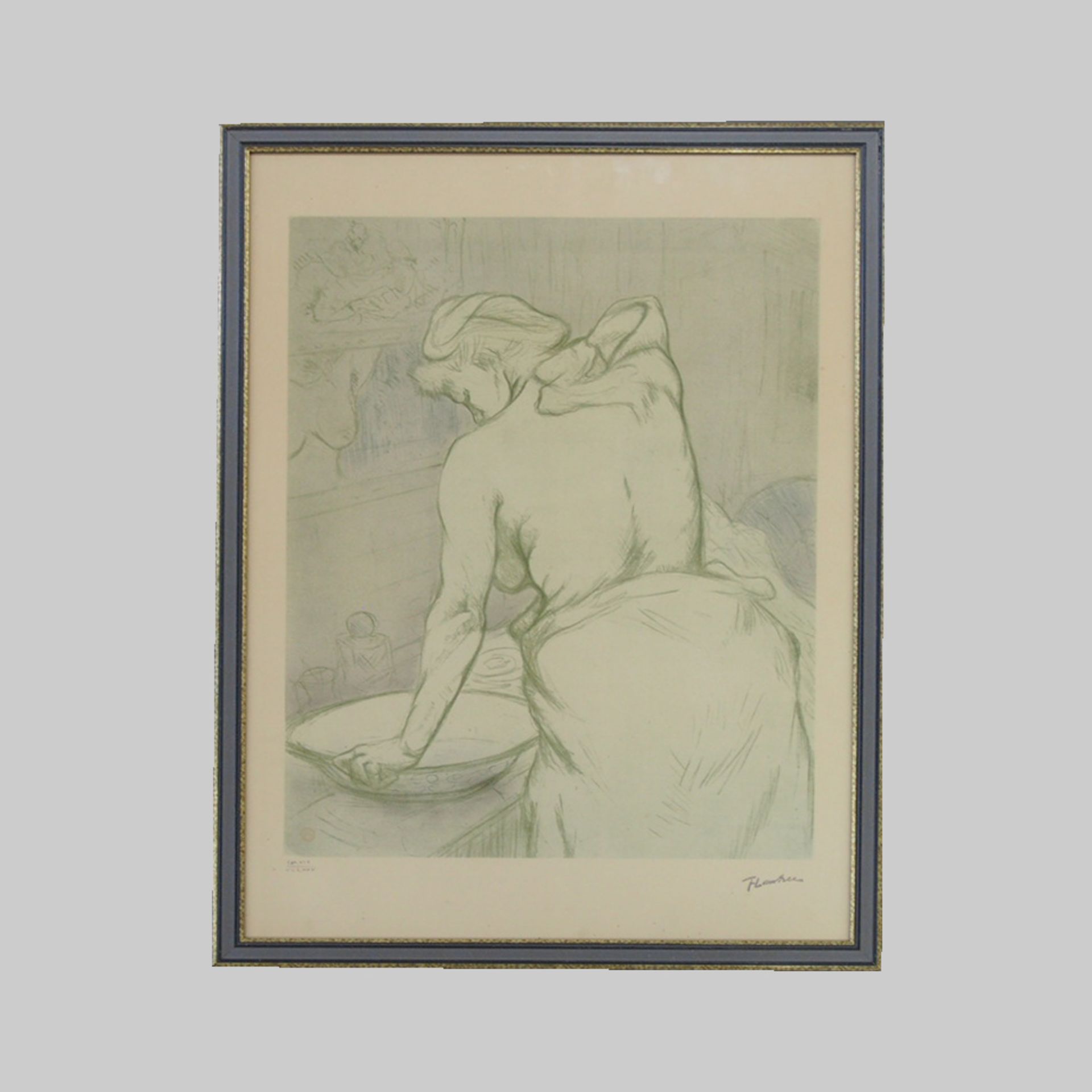 TOULOUSE-LAUTREC, Henri: La toilette