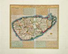 CHATELAIN, Henri Abraham: Nouvelle Carte de l'Ile de Ceylon