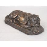 HINGRE, Louis Theophile: Ruhender Hund