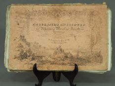 SCHÜBLER, Johann Jacob: Erste bis Zwaantzigste und letzte Ausgabe dies Ersten Theils Seines vorhande