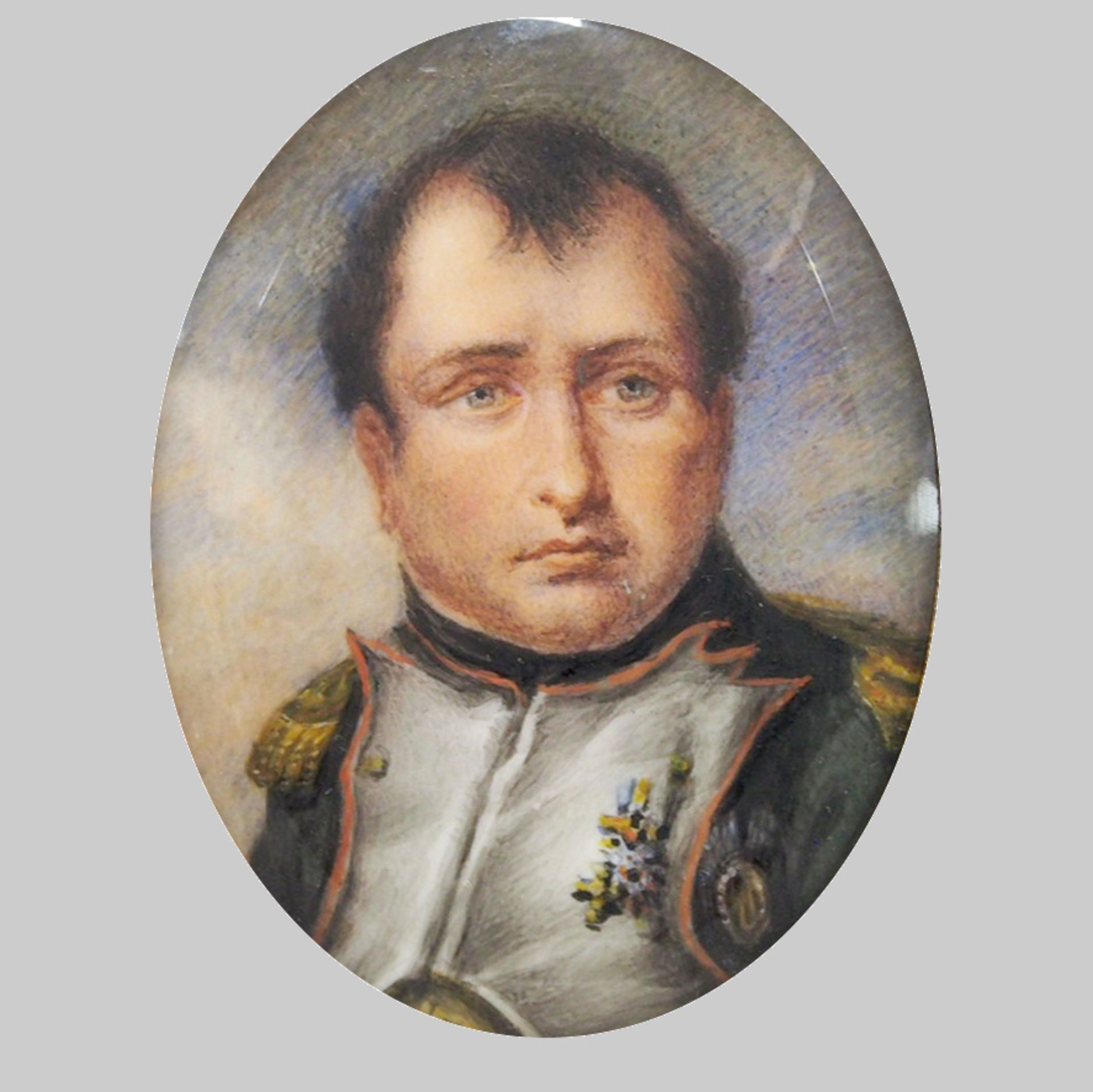 FRANZÖSISCHER MEISTER: Brustportrait Napoleons - Image 2 of 2