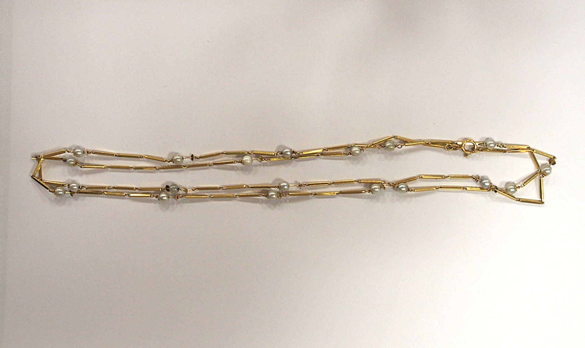 Stabkette mit Perlen - Image 2 of 2