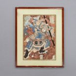 KUNIYOSHI, Utagawa: Japanischer Heroe