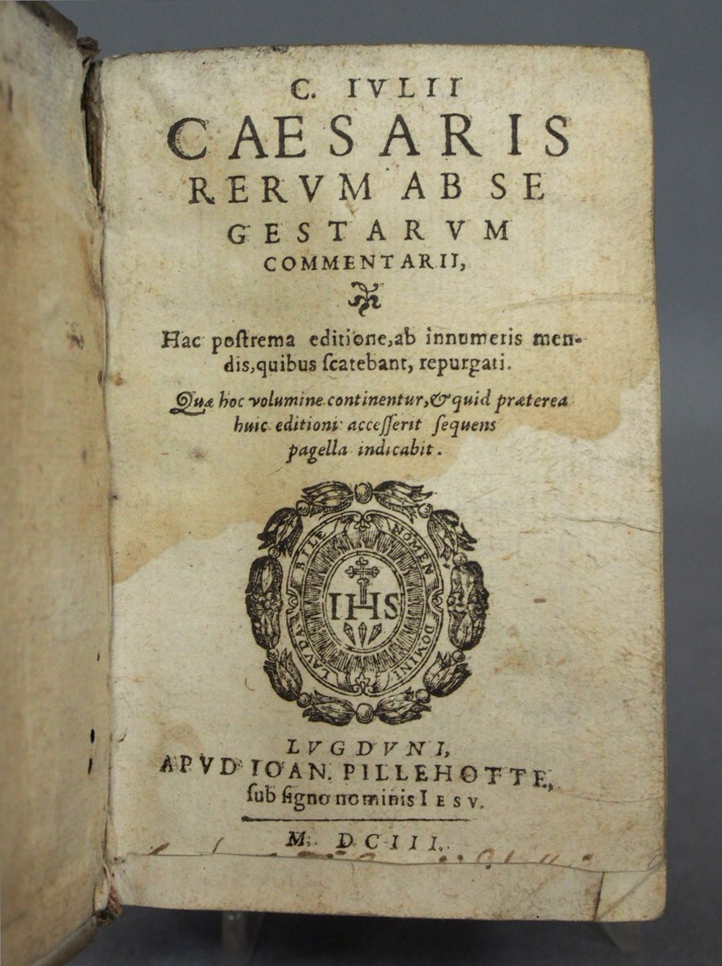 C.Iulii Caesaris Rerum ab se gestarum commentarii