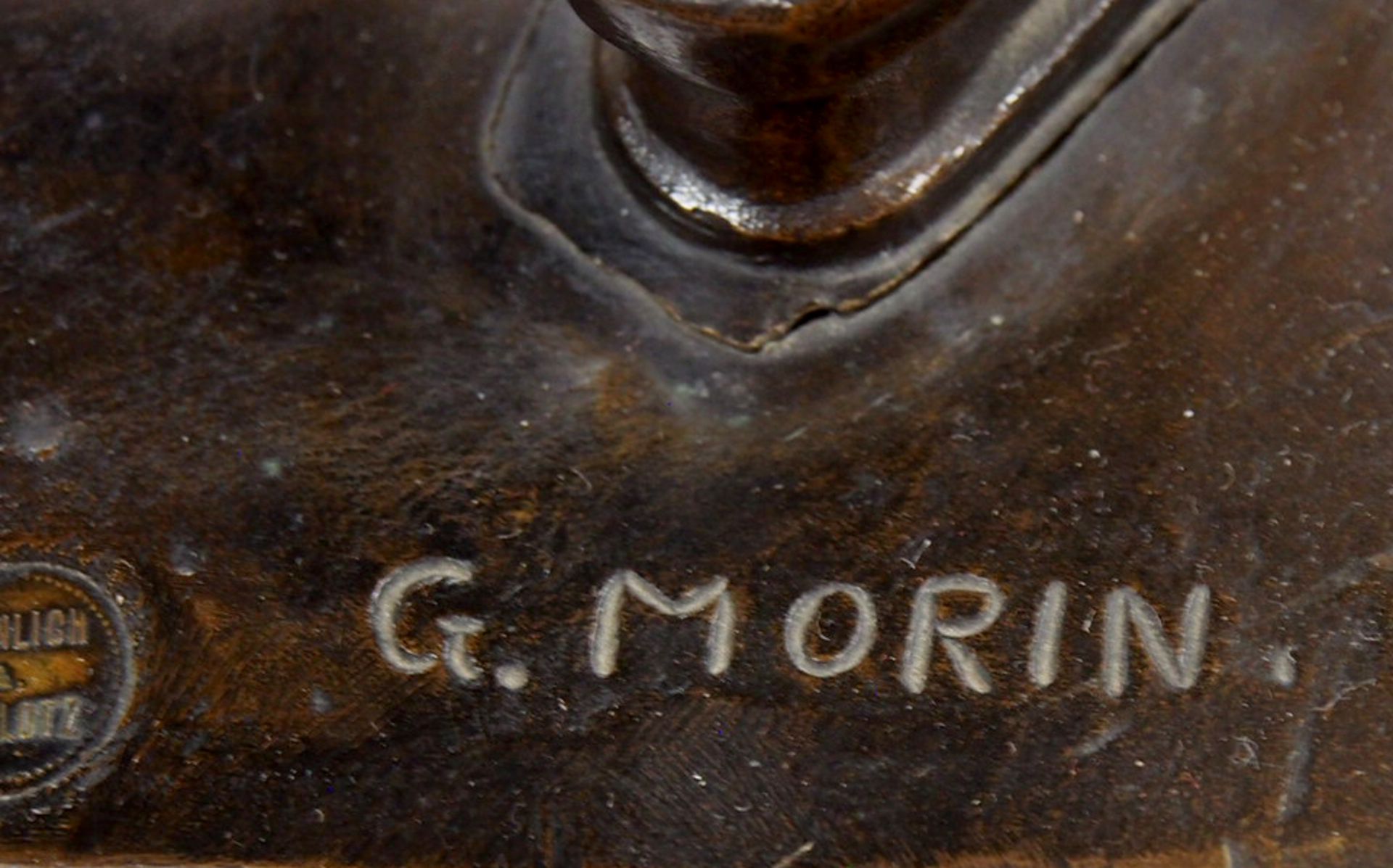 MORIN, Georges: Eisengießer - Image 2 of 3