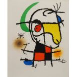 MIRÓ, Joan: Le vent parmi les roseaux