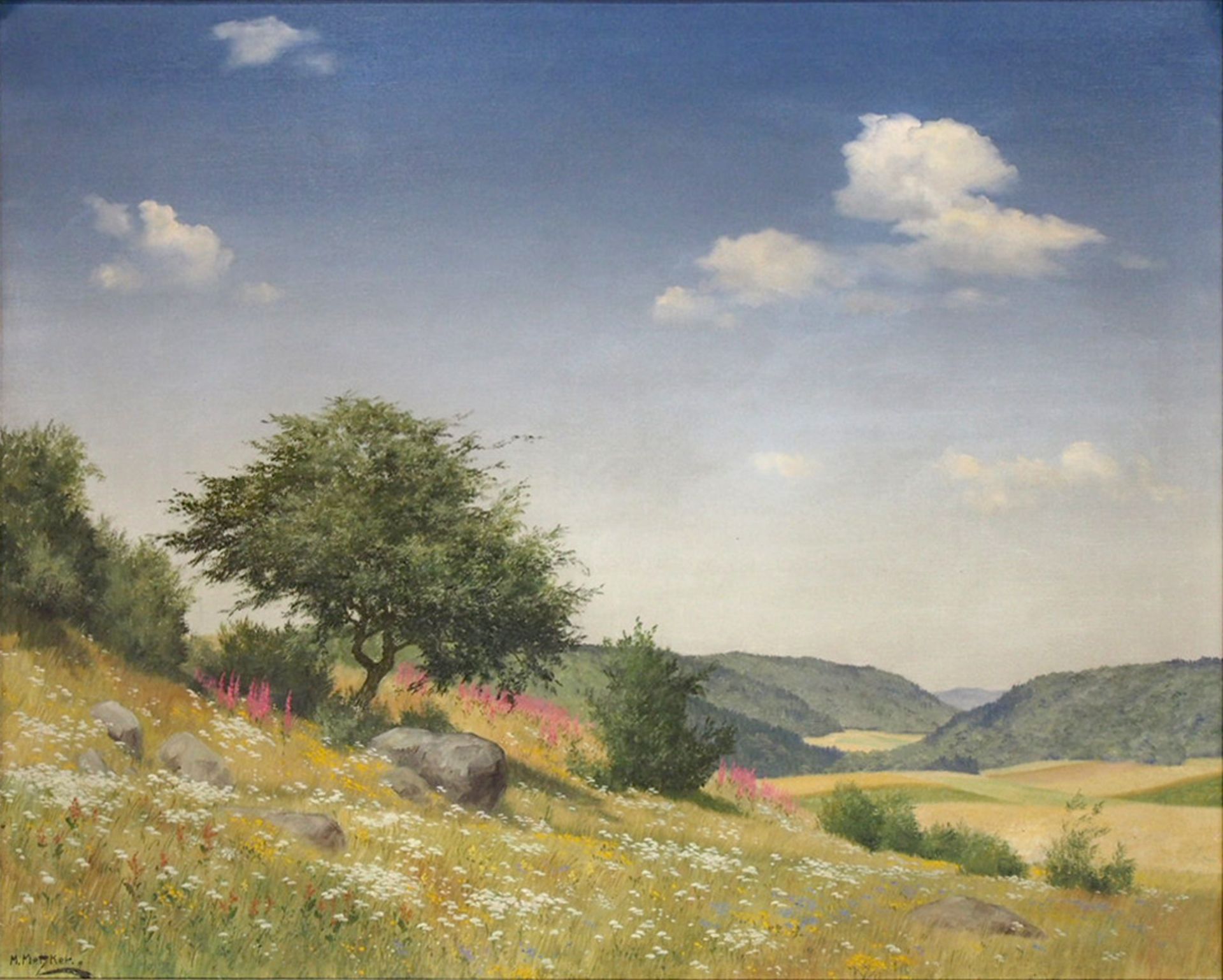 METZKER, Max: Sommerliche Landschaft im Hunsrück - Image 2 of 2