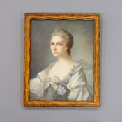 FRANZÖSISCHER MEISTER: Portrait Madame de Curenne