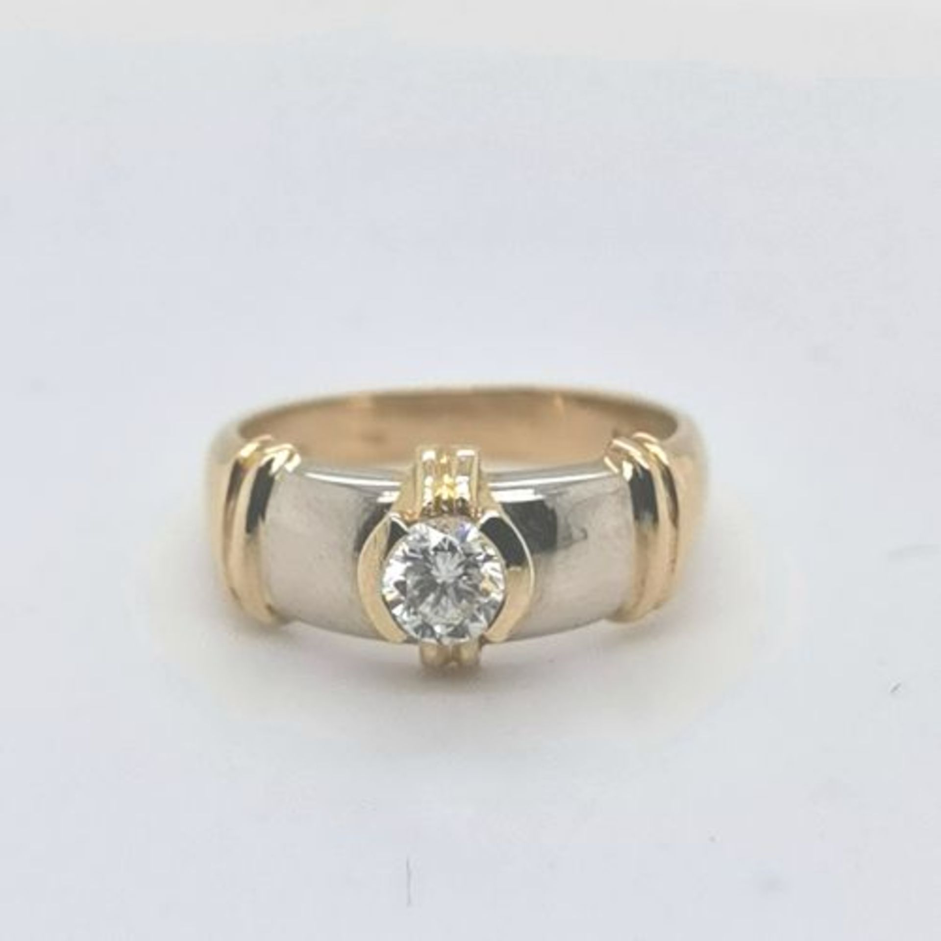 Brillant-Ring, 750 Gold 4,7 Gramm 1