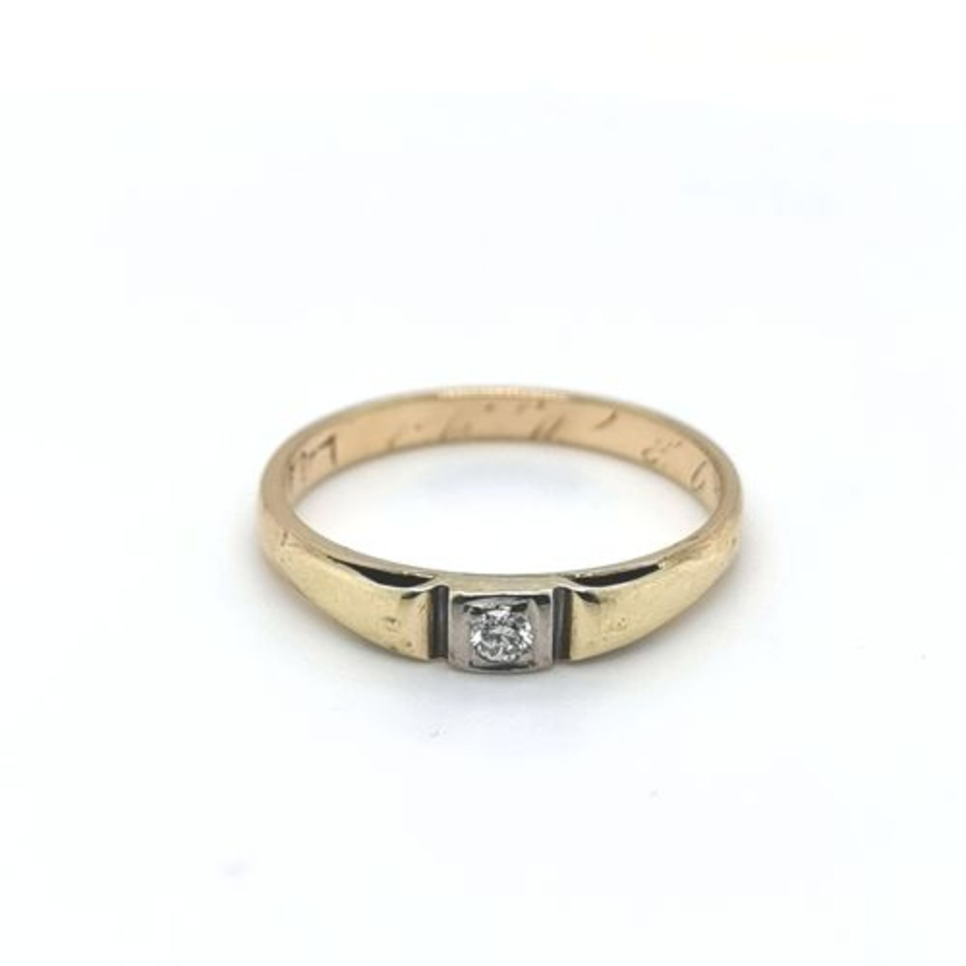 Brillant-Ring, 750 Gold 2,7