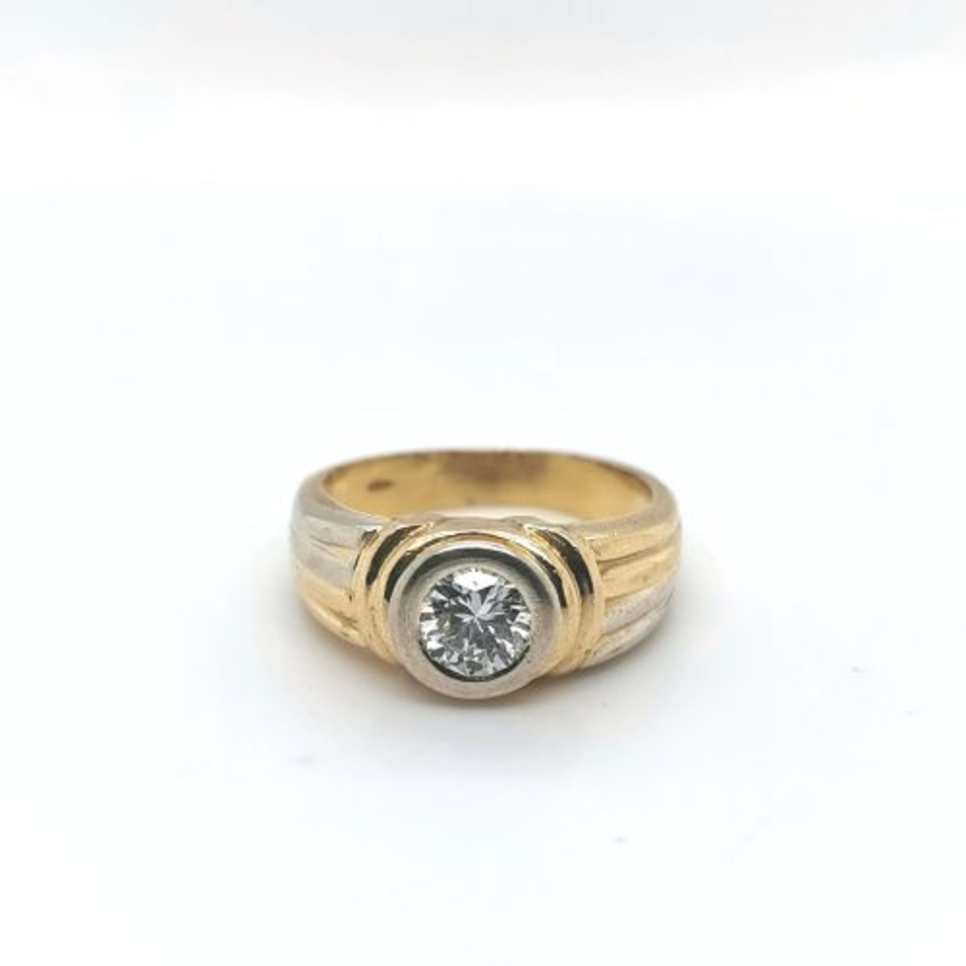 Brillant-Ring, 750 Gold 7,3