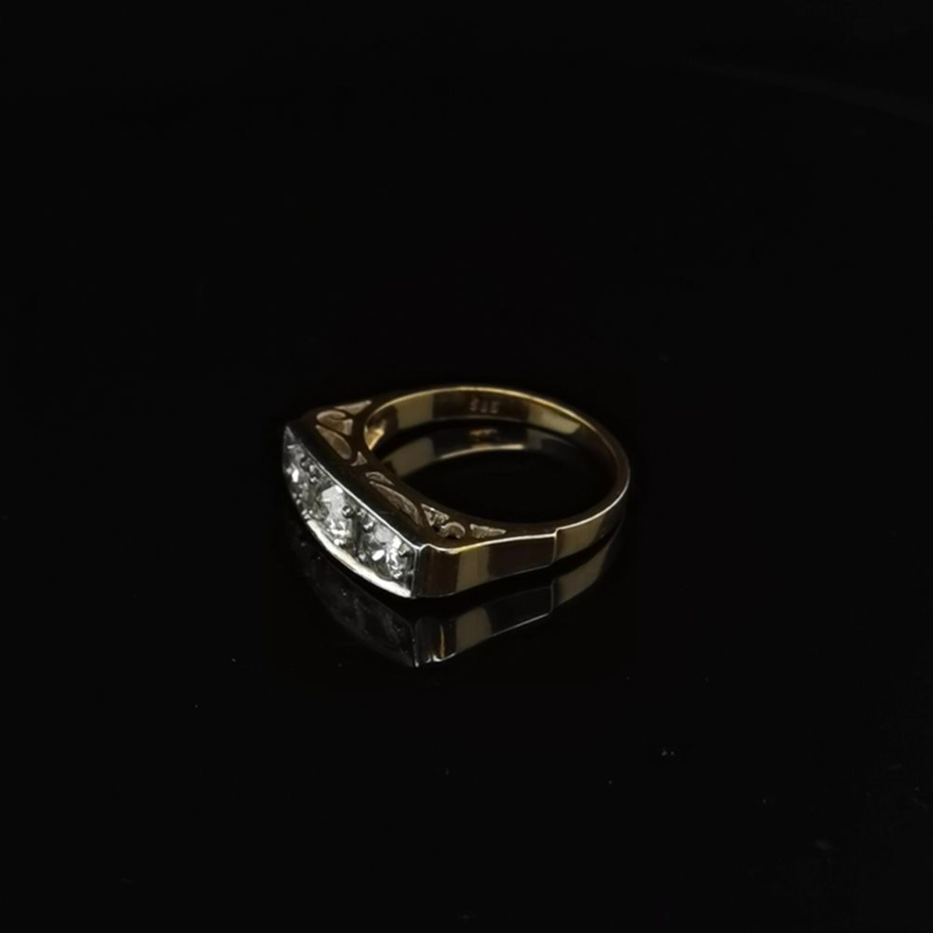 Diamant-Ring, 585 Gold 3,9 - Bild 2 aus 3