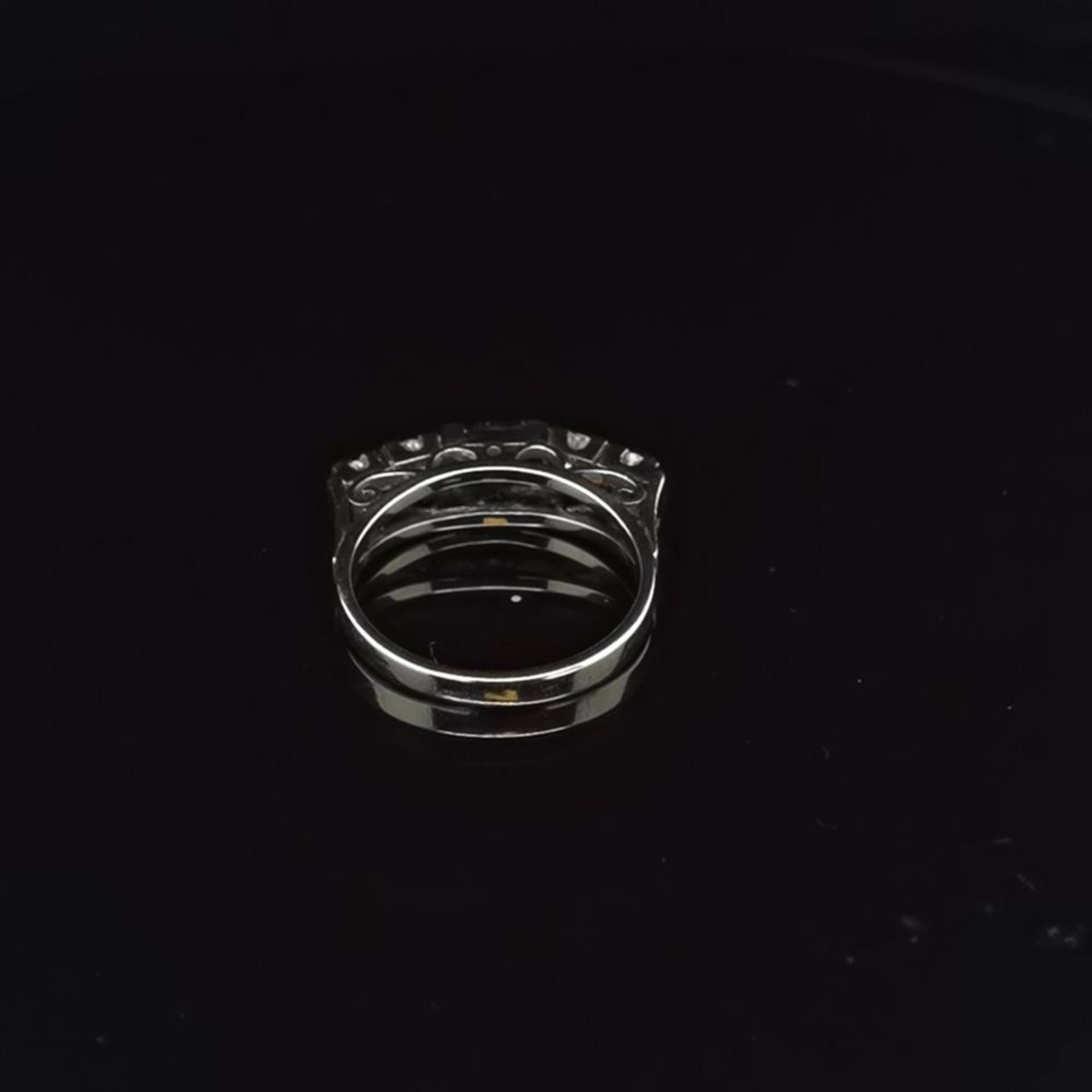 Brillant-Saphir-Ring, 585 Weißgold 3,3 - Image 3 of 3