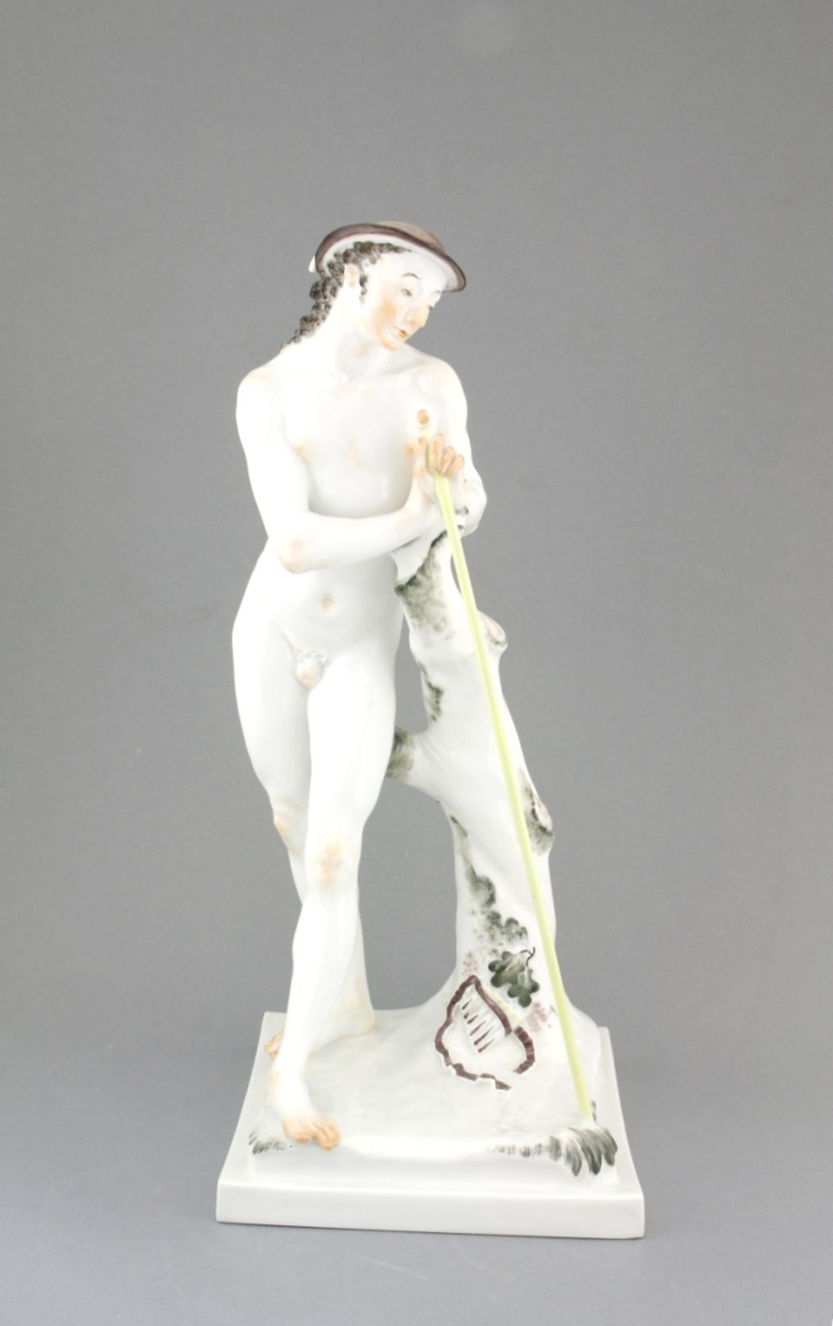 Figur, Meissen, 20. Jh. Der Hirte.