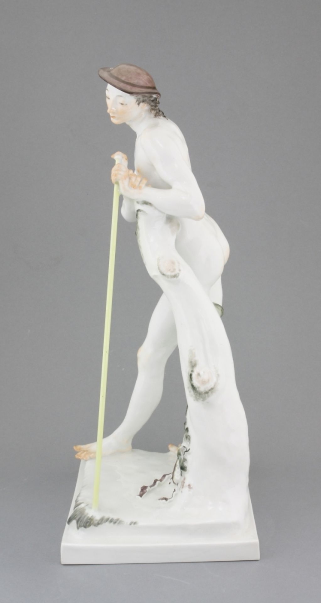 Figur, Meissen, 20. Jh. Der Hirte. - Image 2 of 4