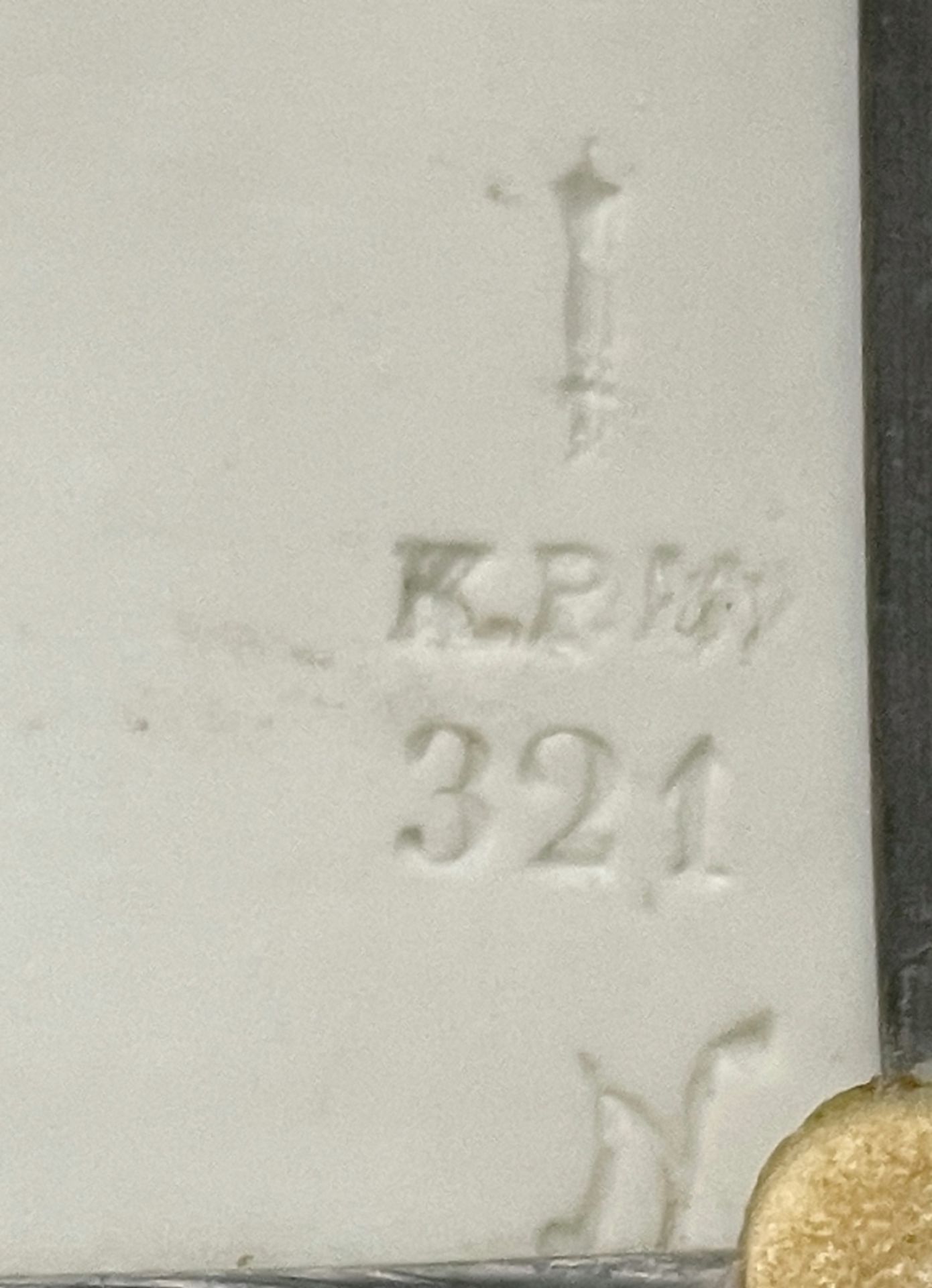 Lithophanie, KPM Berlin, um 1830 Das - Image 2 of 2