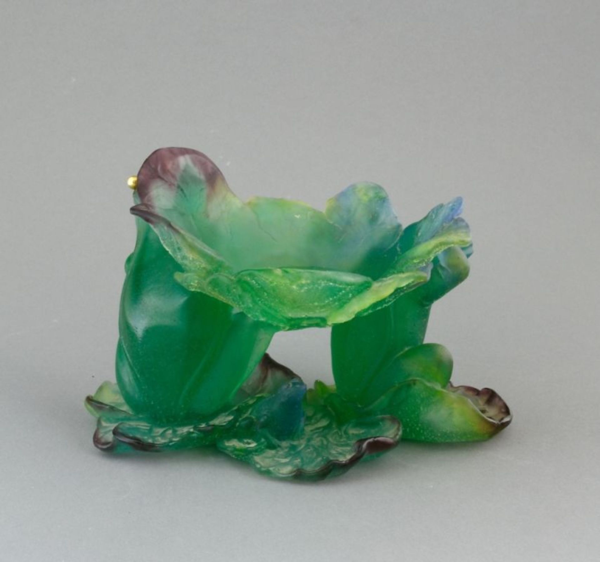 Schale, Pate de verre, Daum, - Bild 2 aus 3