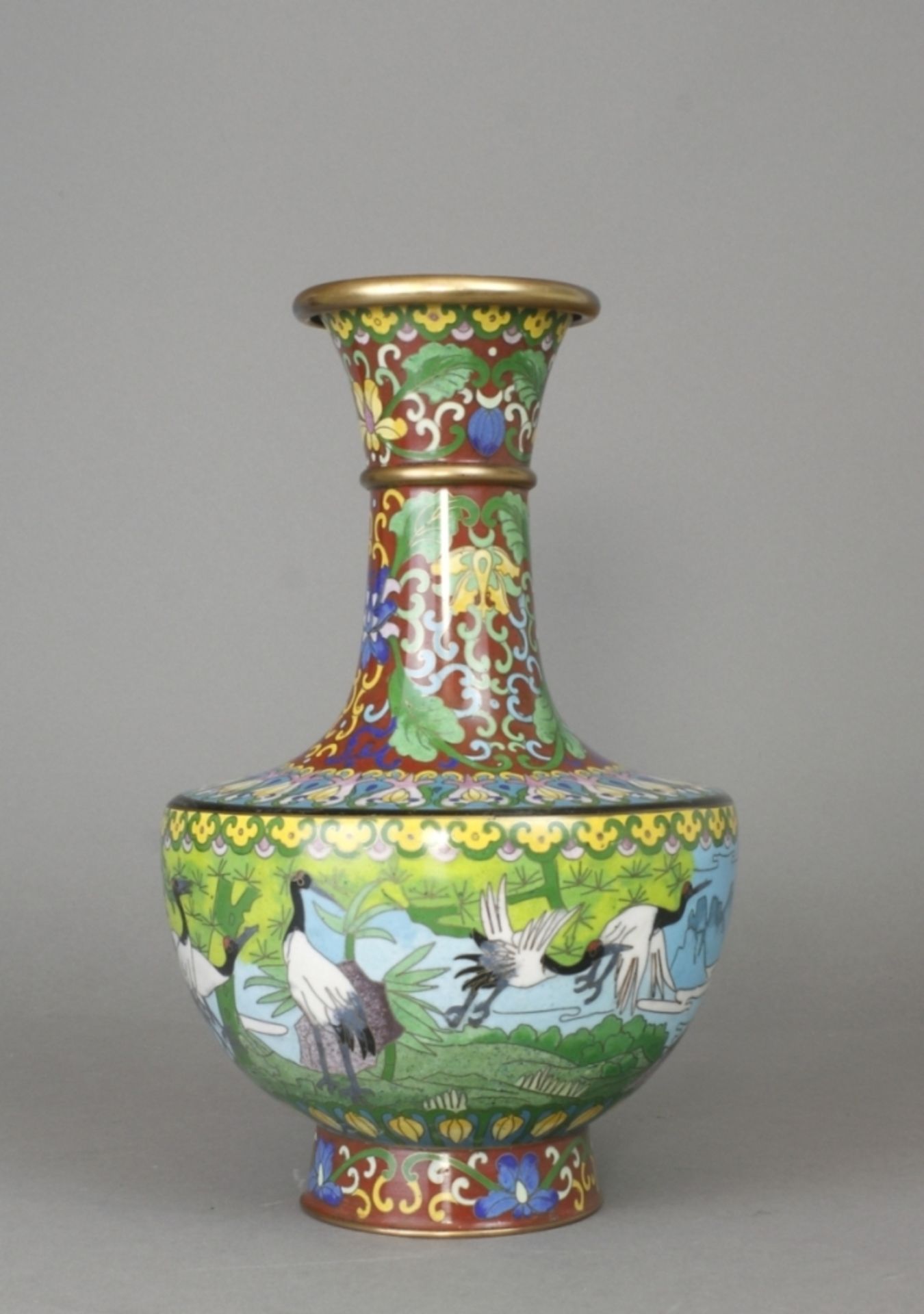 China, Vase, Cloisonné Kleine