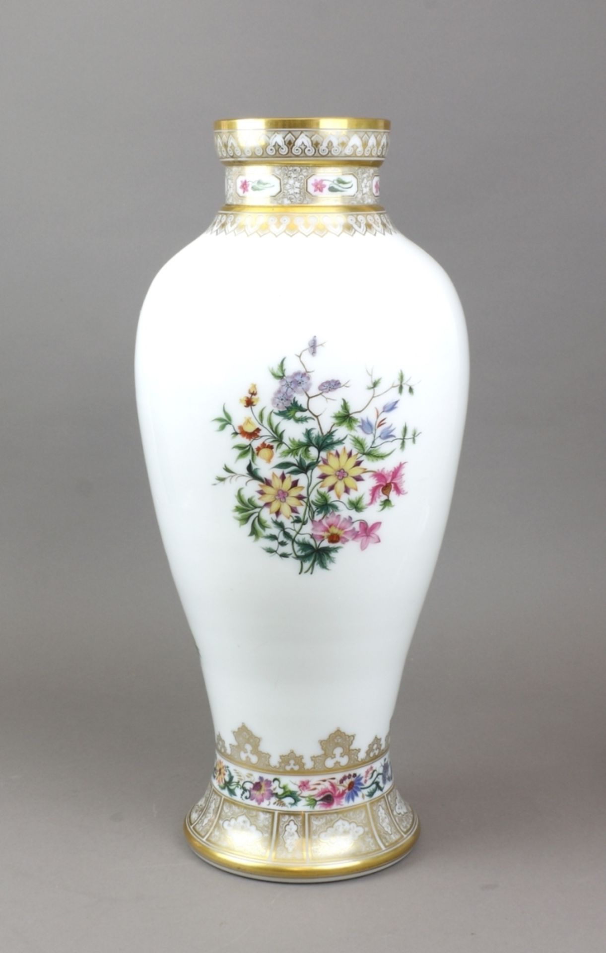 Vase mit Chinoserien, 1. Hälfte 20. - Bild 3 aus 4