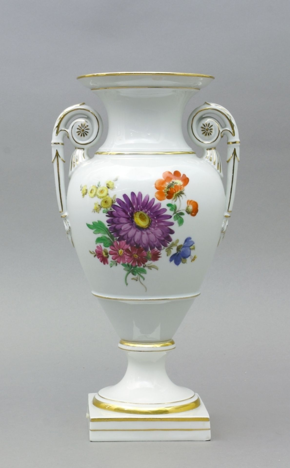 Vase,  Amphorenform, Meissen, nach