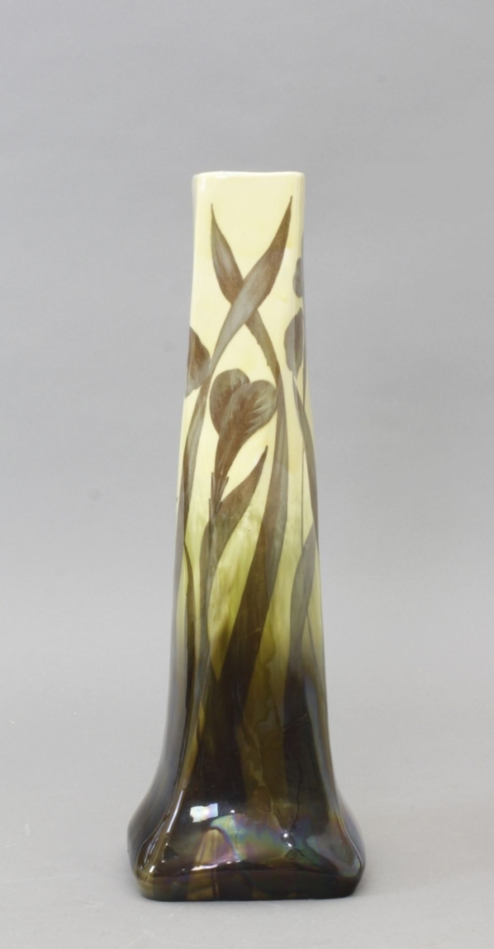 Vase, Majolika, Gerbing/Stephan,