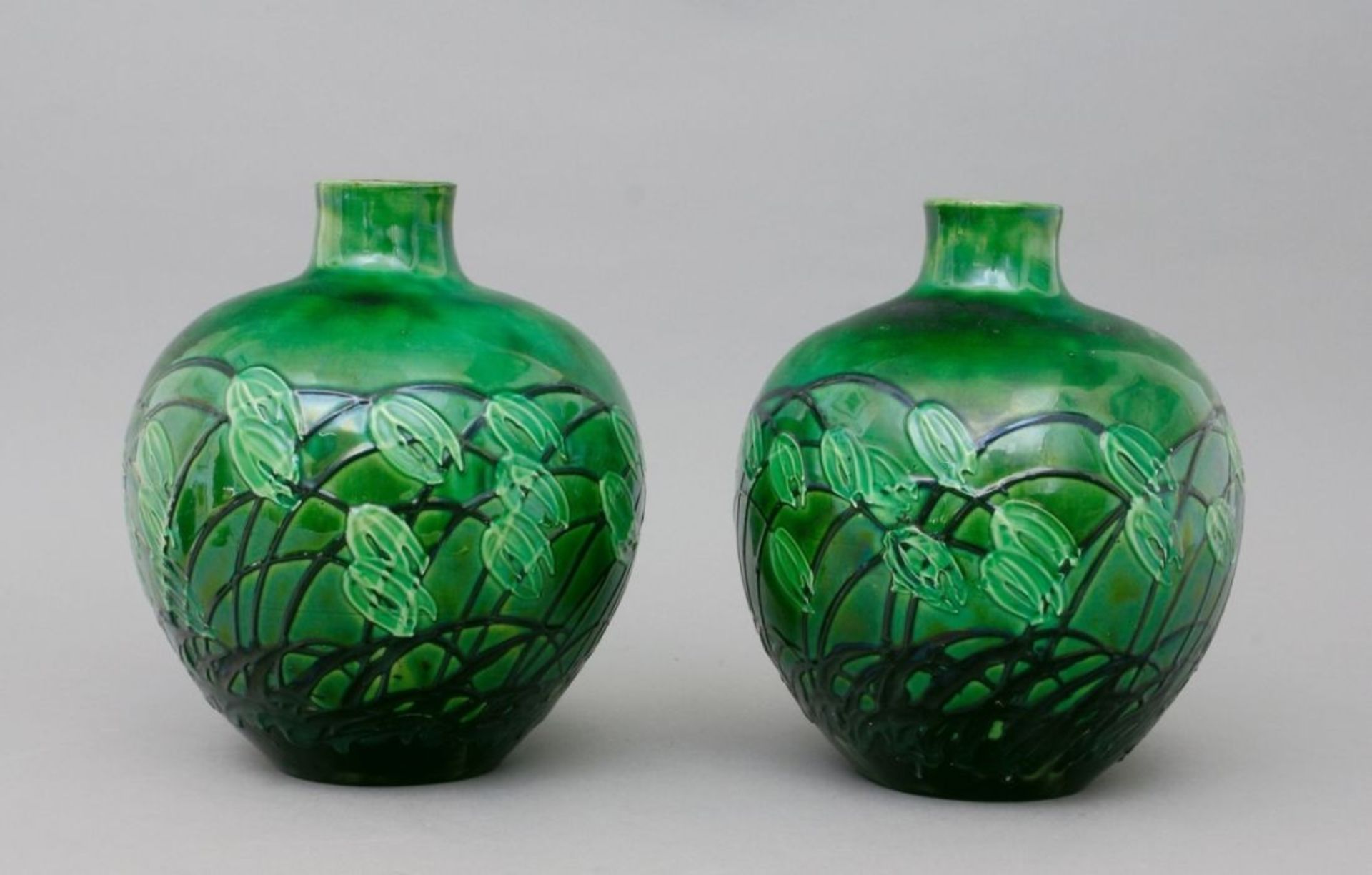 Vase, Majolika, Max Laeuger, ehemals