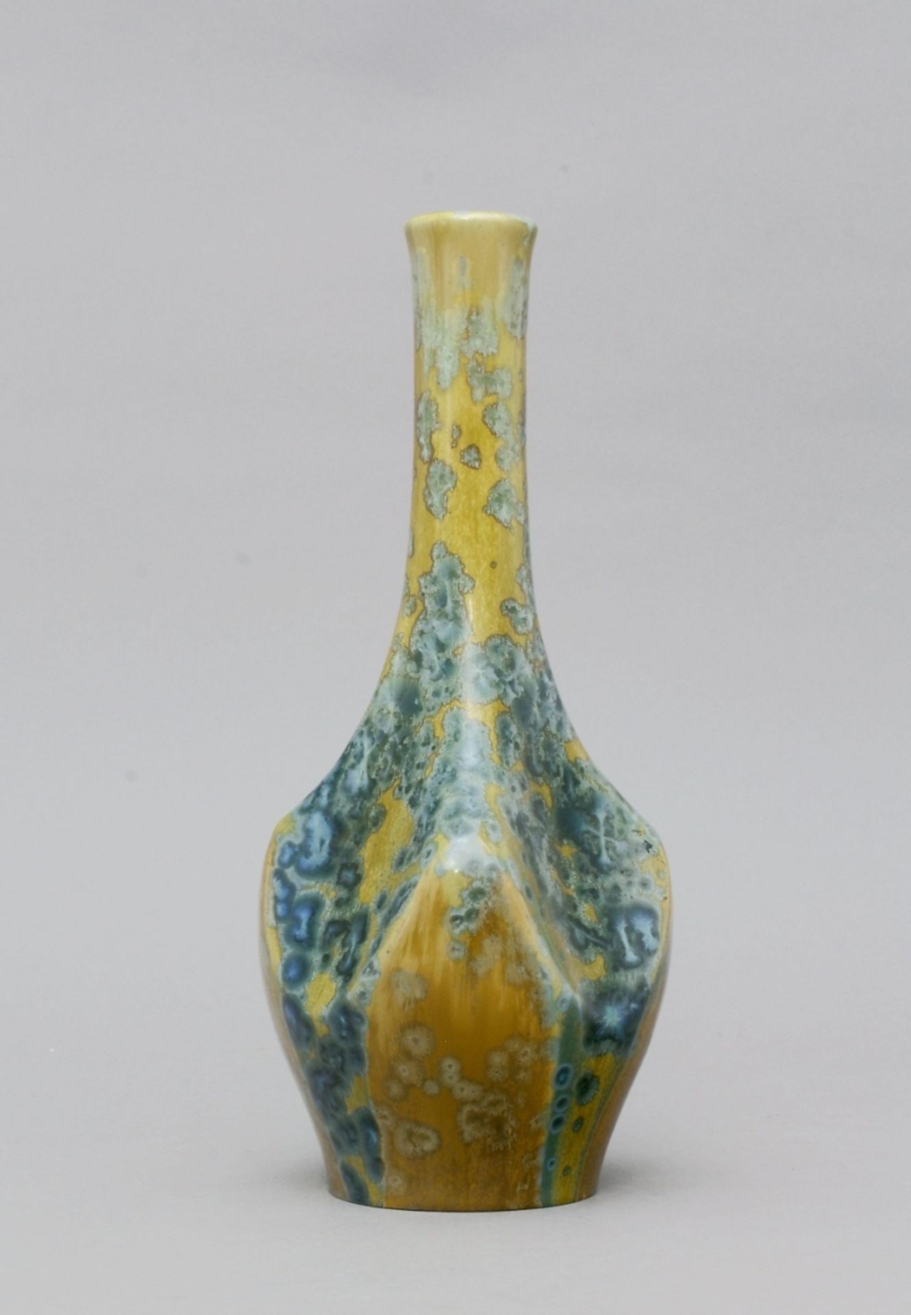 Vase, Keramik, "Pierrefonds" in Oise,