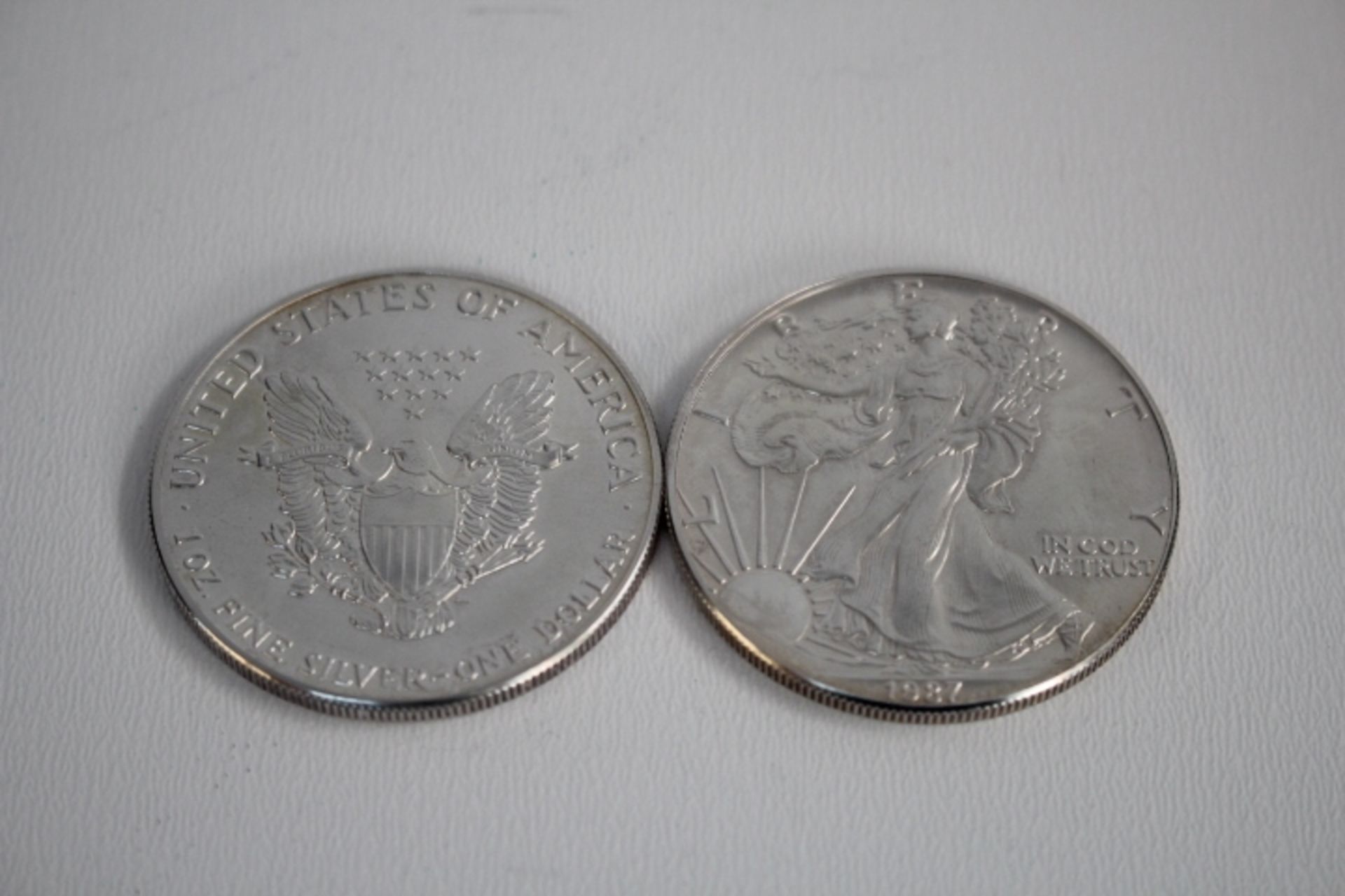 2 USA Silberdollar