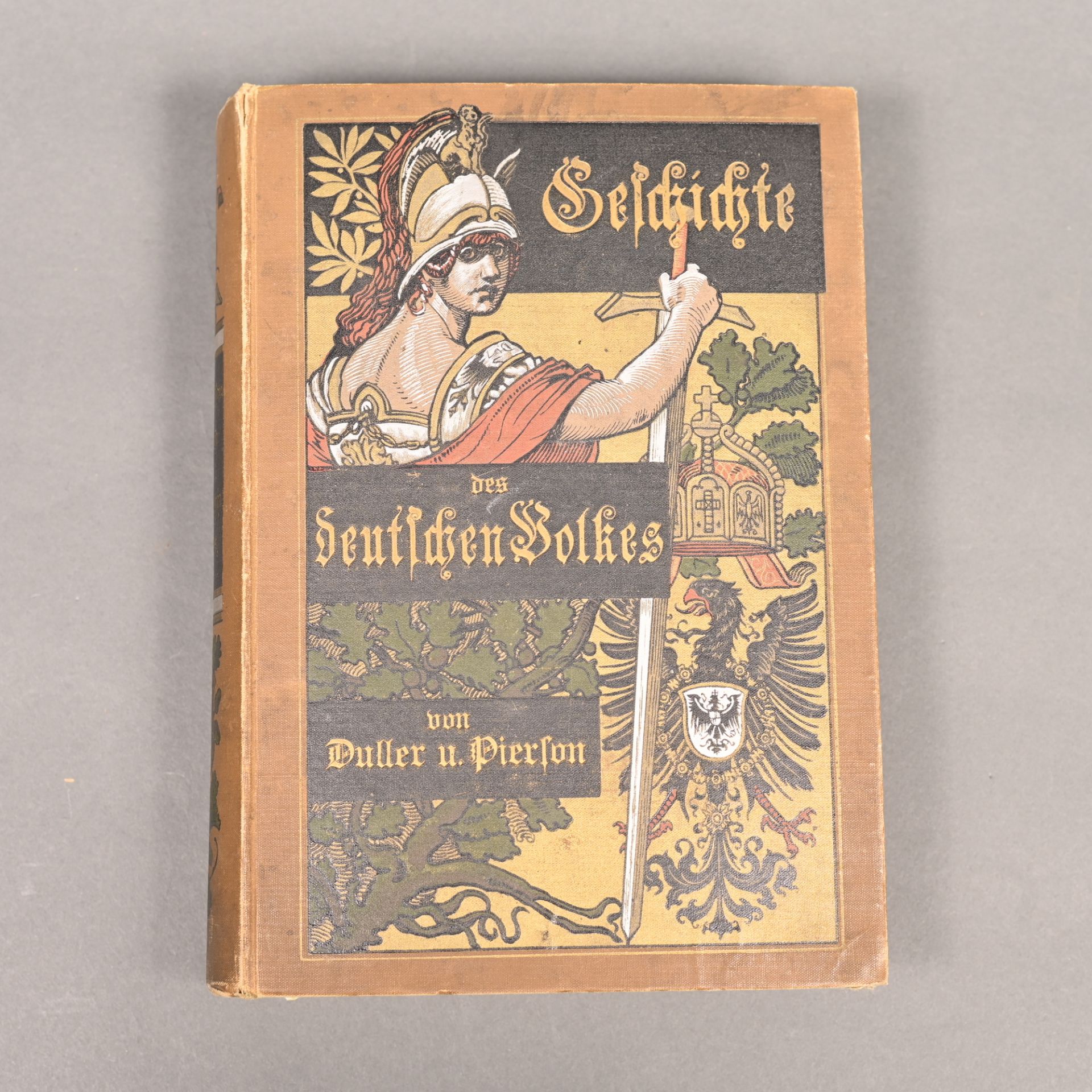 Eduard Duller´s "Geschichte des deutschen Volkes", 7. vermehrte u. verbess. Aufl., 1. Band, Verlag