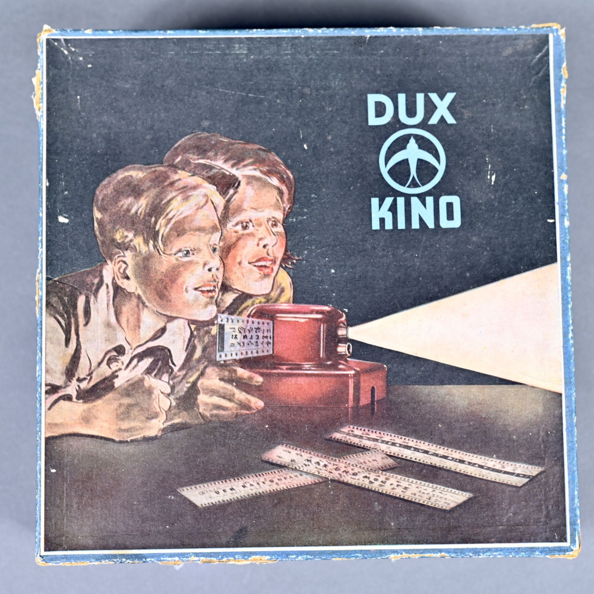 DUX- Heimkino, das Filmtheater f. jeden Raum, um 1950, Fa. Markes u. Co.KG, Lüdenscheid/Westf.,