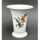 Meissen, Trompetenvase, blaue Schwertermarke (1924-1934), 1. Wahl,