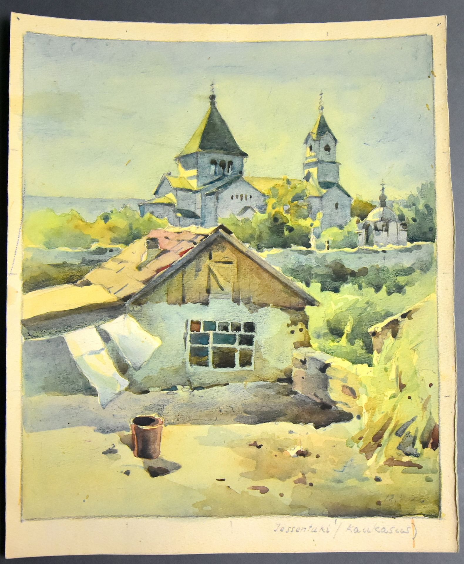 Schneider, Max (1903-1980, tätig in Oelsnitz i.V.,Schüler d.Kunstschule Plauen), Aquarell