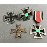 Konvolut vier Eiserne Kreuze 2.Weltkrieg